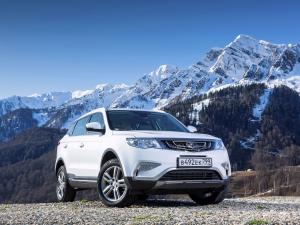 Geely Atlas 2017 года